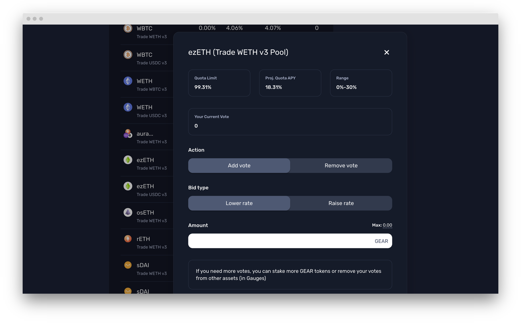 Gauges: Democratising Borrow Rates