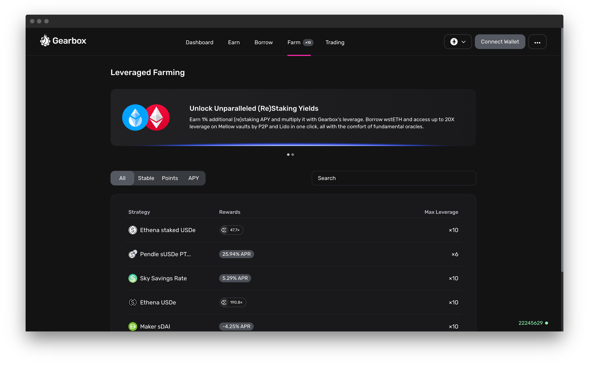 K3 Instance: USDT Credit Market
