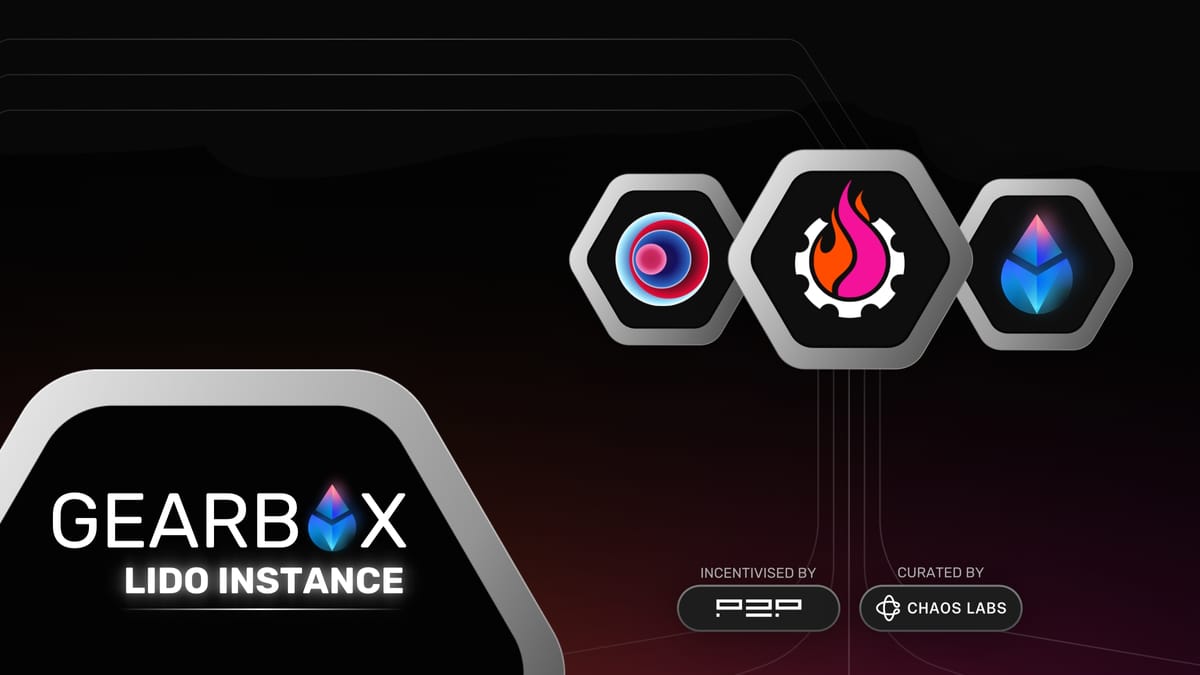 Gearbox's Lido Instance: Isolated (Re)Staking Market